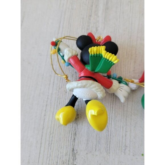 Mickey Minnie Mouse Santa Mrs Claus gift string light ornament set Xmas decor - Picture 6 of 8
